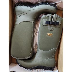 Georgia Boot Men’s 16" Rubber Boots GB00230 Green Waterproof Size 13M